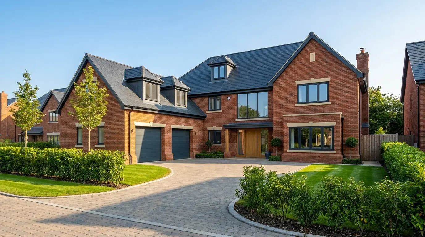 A standing-seam zinc roof and cladding project by Mascot Metals